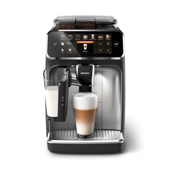 kitchenter 5400 Series Bean-to-Cup Espresso Machine - LatteGo Milk Frother, 12 Coffee Varieties