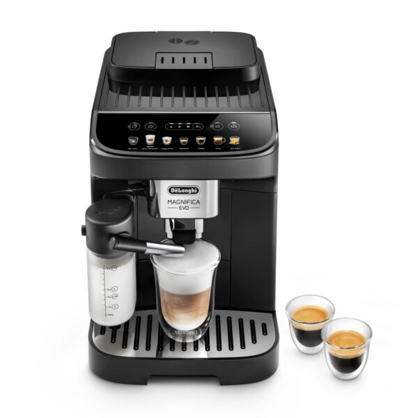 kitchenter Magnifica Evo, Bean to Cup Coffee and Cappuccino Maker, ECAM292.81.B, Black