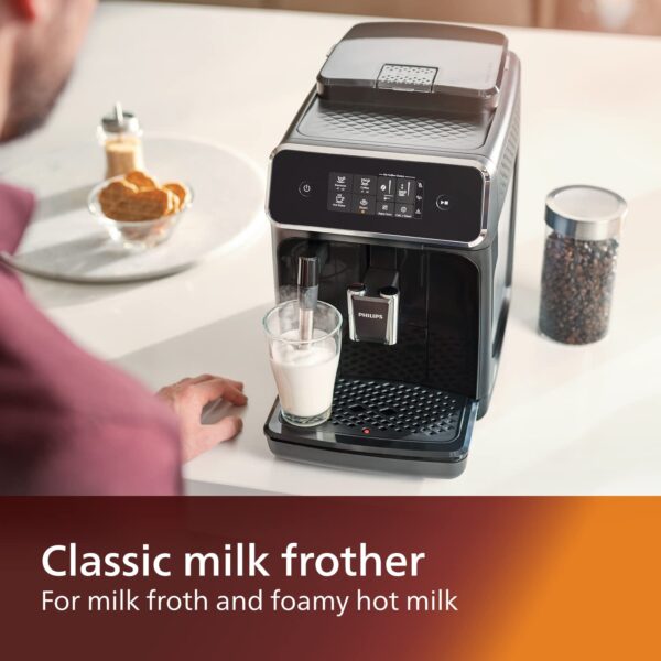 kitchenter Series 2200 Automatic Espresso Machine, Classic Milk Frother - Image 5