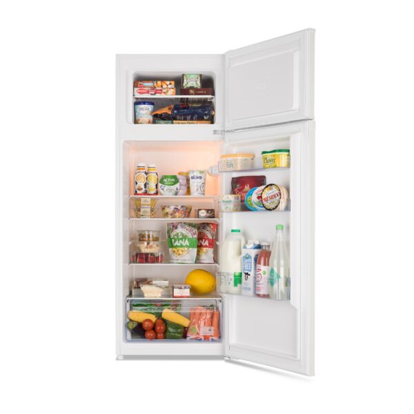 Kitchenter FF218W 55cm Top Freezer 141cmTall Fridge Freezer