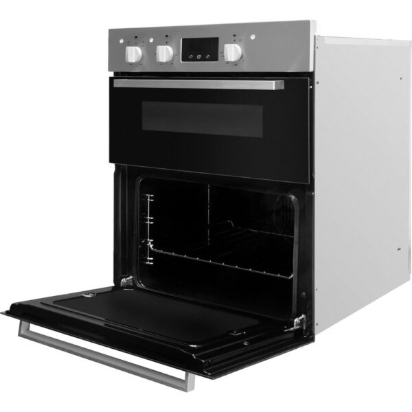 Kitchenter Aria IDU6340IX Electric Built-under Oven in Stainless Steel and Black - Image 3