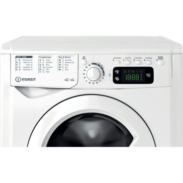 Kitchenter EWDE861483W UK 8kg Washer Dryer - White (Copy) - Image 2